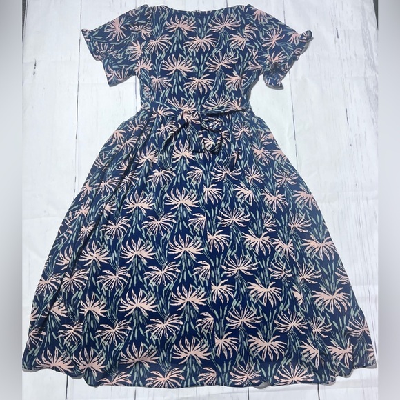 Madewell - Midi Dress in Oasis Palm - Picture 8 of 8